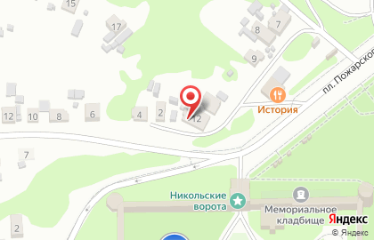 Коврижка Зарайская на карте