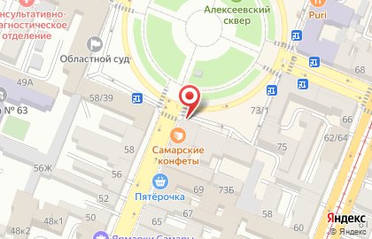 Магазин цветов, ИП Дружинина М.В. на карте