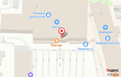 Гипермаркет стройматериалов и товаров для дома Аксон на улице Сутырина на карте