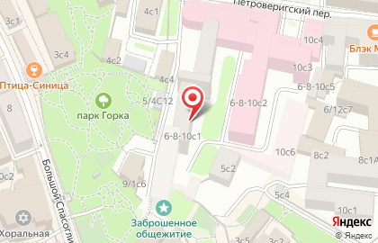 Общежитие, МГЛУ на Китай-городе на карте