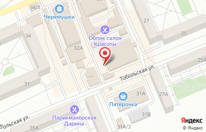 Продуктовый дискаунтер Батон в Ленинском районе на карте
