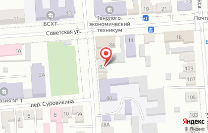 Отдел Министерства внутренних дел РФ по г. Борисоглебску на карте