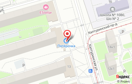 Ателье на Халтуринской на карте