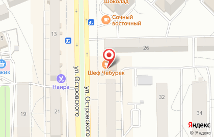 Кафе-закусочная Шеф Чебурек на карте