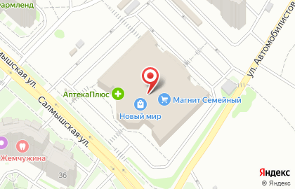 АВТОВАЗБАНК, ОАО Банк АВБ на Салмышской улице на карте