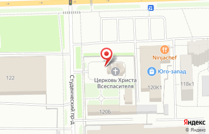 Церковь Христа Всеспасителя на карте
