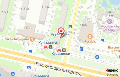Совкомбанк в Москве на карте