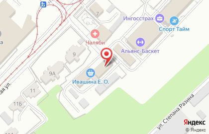Компания по аренде помещений Актив на карте