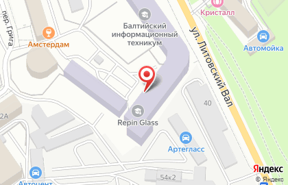 Таможенная компания Регион Северо-Запад в Ленинградском районе на карте