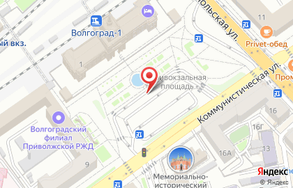 Конструкция Сити формат (1, 2х1, 8 м) от РА Экспресс-Сити на Привокзальной площади на карте