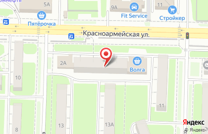 Салон Дск на Красноармейской улице, 2а в Дзержинске на карте