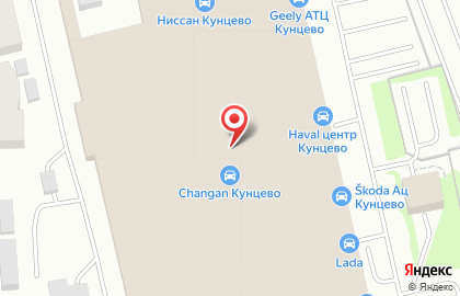 Официальный дилер Geely Кунцево на улице Горбунова на карте