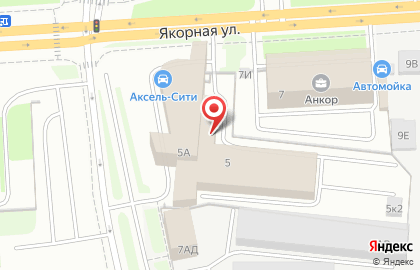 Магазин BRIO на Якорной улице на карте