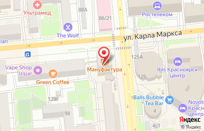 Кофейная мануфактура на карте