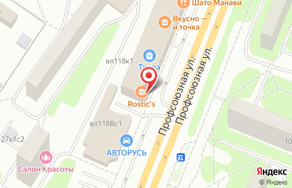 Терминал СберБанк на Профсоюзной улице, 118 на карте