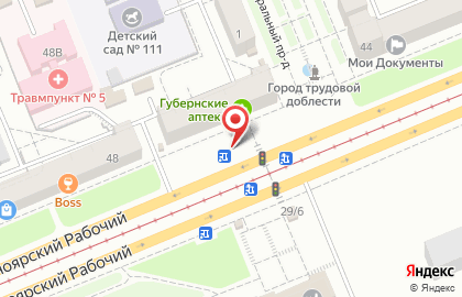 Киоск по продаже фастфудной продукции, Ленинский район в Ленинском районе на карте
