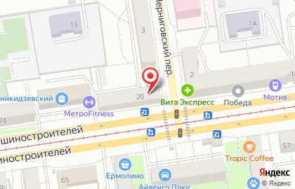 Пекарня Хлебница в Орджоникидзевском районе на карте