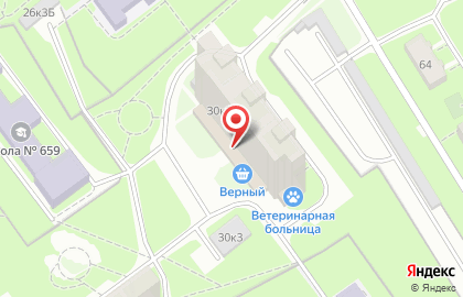 Мебельный салон Росполь в Фрунзенском районе на карте
