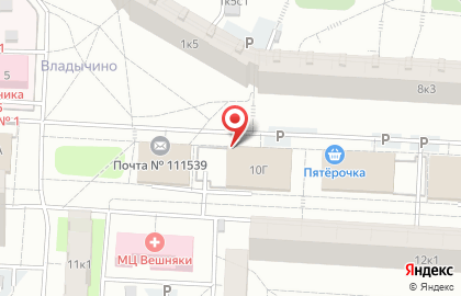 Магазин разносолов на Реутовской улице на карте