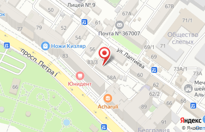 Магазин Хлебобулочный магазин в Ленинском районе на карте
