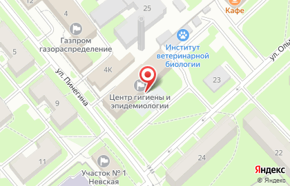 Роспотребнадзор, Управление Федеральной службы по надзору в сфере защиты прав потребителей и благополучия человека по Ленинградской области на карте