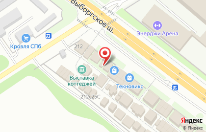 Бэст+ на Выборгском шоссе на карте