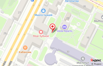 Спектрон на карте
