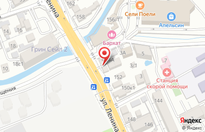 Парикмахерская в Сочи на карте