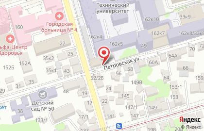 Ростовский юридический центр на карте