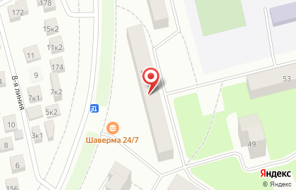 Интернет-магазин Наедине в Приморском районе на карте