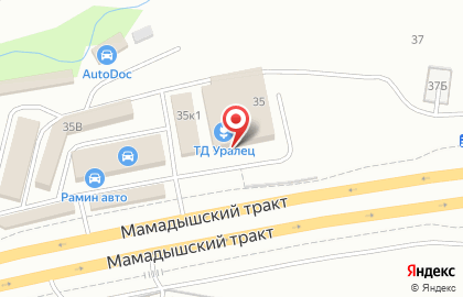 Торговый дом Уралец в Казани на карте