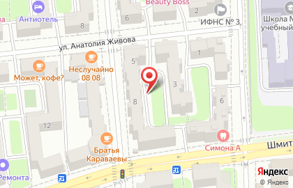 Массажный Кабинет на Шмитовском на карте