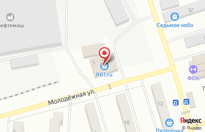 Магазин бытовой техники и электроники Корпорация Центр на Молодёжной улице на карте