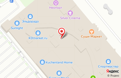Сеть офф-прайс магазинов Familia в Калининграде на карте