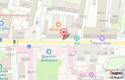 Декантер на карте