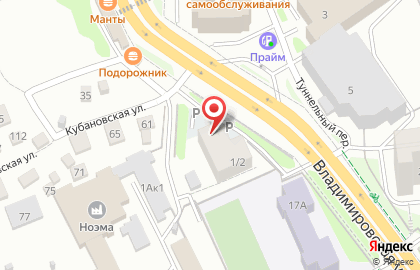 Охранное предприятие Вымпел на Площади Гарина-Михайловского на карте