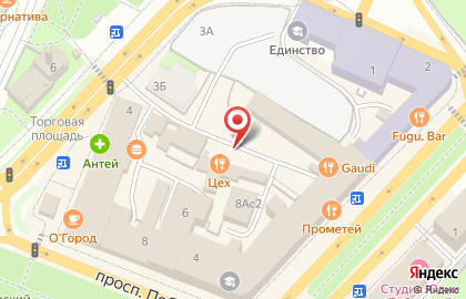 Шаурма по-русски на улице Мира на карте