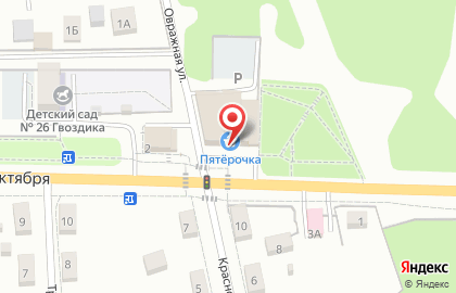 Зоомагазин Лапка на улице 40-летия Октября на карте