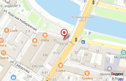 Центр паровых коктейлей Djin на Адмиралтейской улице на карте