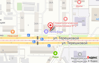 Зоомагазин Томас в Октябрьском районе на карте