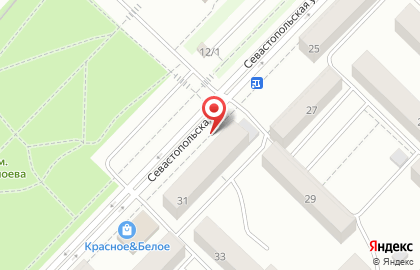 Общероссийская общественная организация малого и среднего предпринимательства Опора России на Севастопольской улице на карте