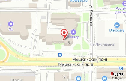 ОАО Гамма в Кировском районе на карте