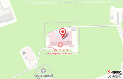 Госпиталь для ветеранов войн в Ижевске на карте