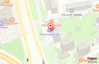 Ресторан Пражский клуб на карте
