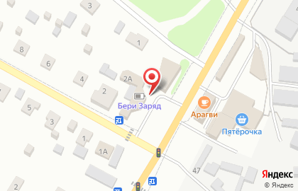 Продовольственный магазин, ООО Атлант на карте