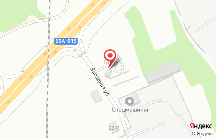Магазин Рыбный Рай на Западной улице на карте