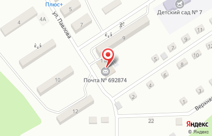 Почта России, АО на улице Павлова на карте