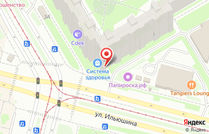 Салон оптики Зоркий клуб на проспекте Авиаконструкторов на карте