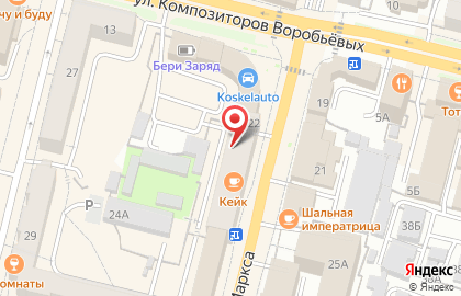 Женский салон красоты Celebrity на карте