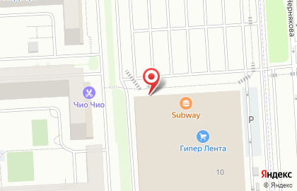 Ресторан быстрого питания Subway в Йошкар-Оле на карте